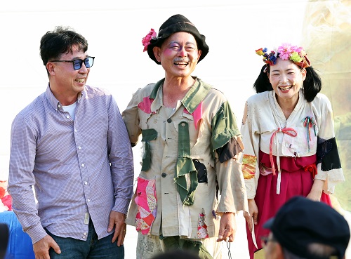 갯돌 마당극공연 사진
